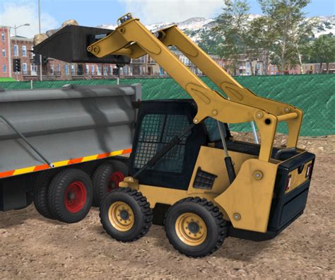 skid steer driving simulators|simlog skid steer loader.